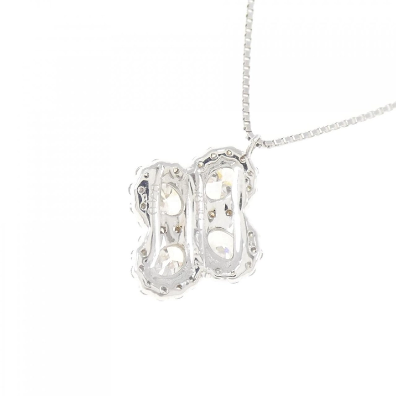 K18WG/PT850 Dây chuyền kim cương 1.234CT - Hàng hiệu Chính hãng 862258