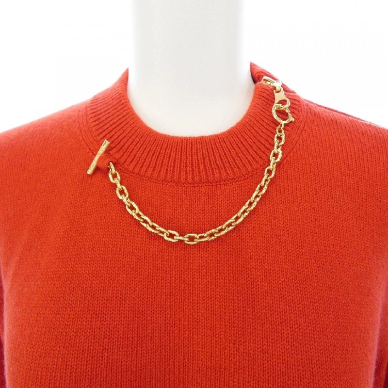 Louis Vuitton LOUIS VUITTON Chi tiết dây xích Cashmere FMKL25FZ3 Áo len 632467