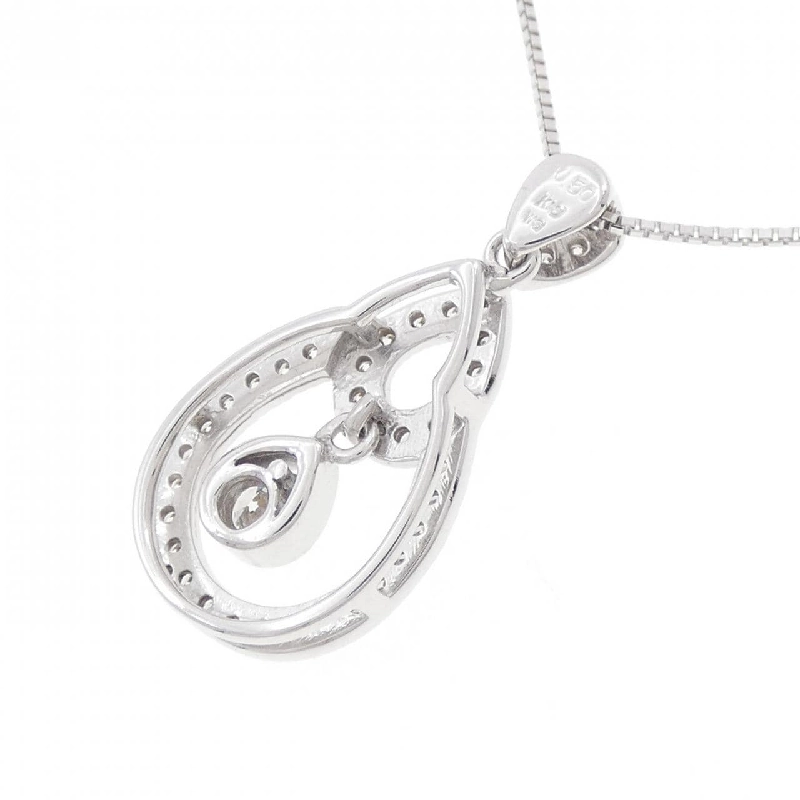 K18WG Dây chuyền kim cương 0.50CT - Hàng hiệu Chính hãng 866614