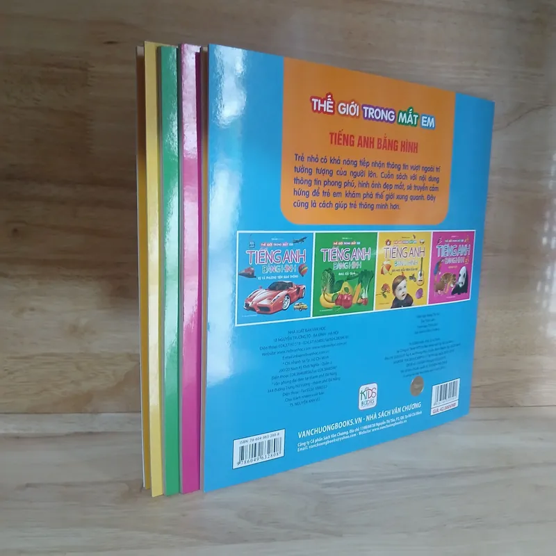 Tiếng Anh Bằng Hình (Bộ 4 Cuốn) - Tịnh Lâm biên soạn 673856