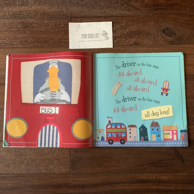 Sách ngoại văn The Wheels on the Bus, Used, Khổ Lớn 532093