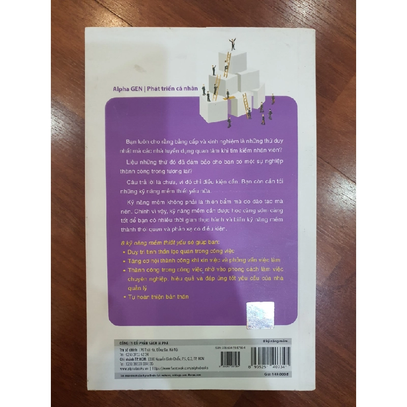 8 kỹ năng mềm thiết yếu - Chìa khóa đến thành công - Mới 90% 2017 Trần Thượng Tuấn, Nguyễn Minh Huy TSTK2805 SÁCH KỸ NĂNG 184965