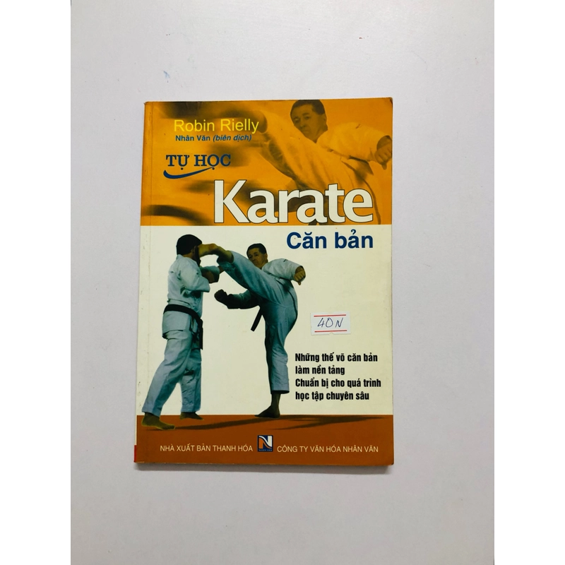 TỰ HỌC KARATE CĂN BẢN  - 167 trang, nxb: 2007 325702