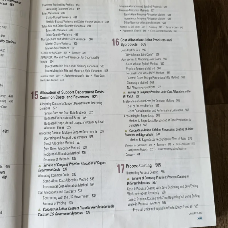 Cost Accounting: A Managerial Emphasis 593805