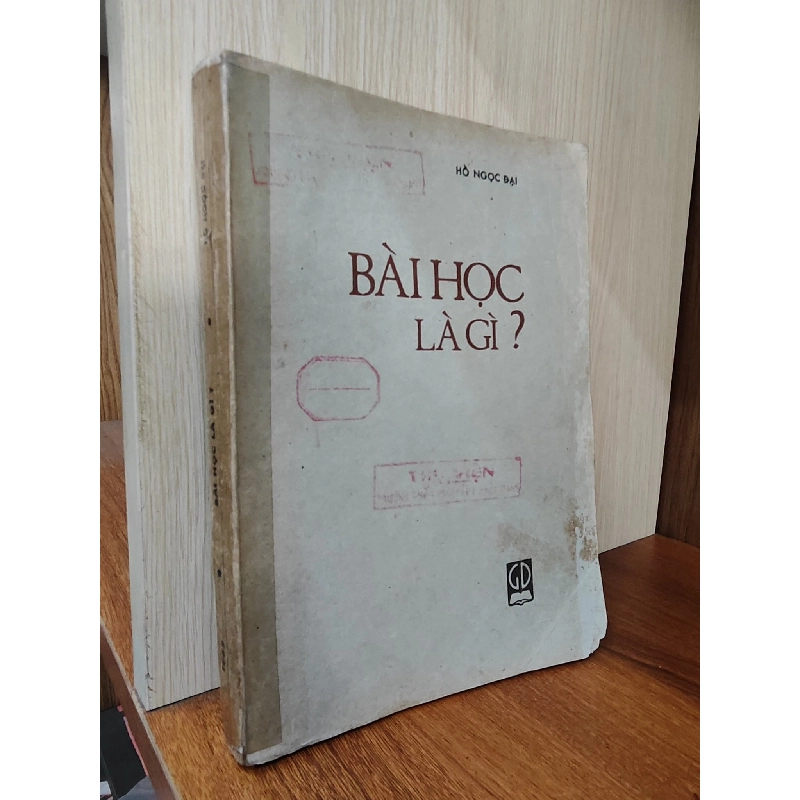 Bài học là gì? - Hồ Ngọc Đại 1022357