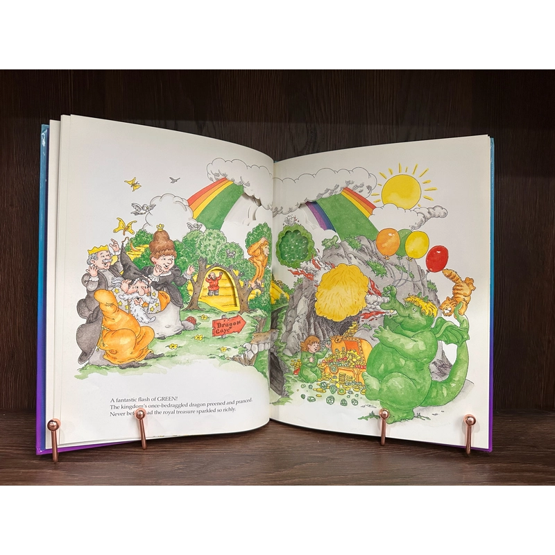 [Bìa cứng]  BALDERDASH THE BRILLIANT: A Hole-in-the-Page color book 253527