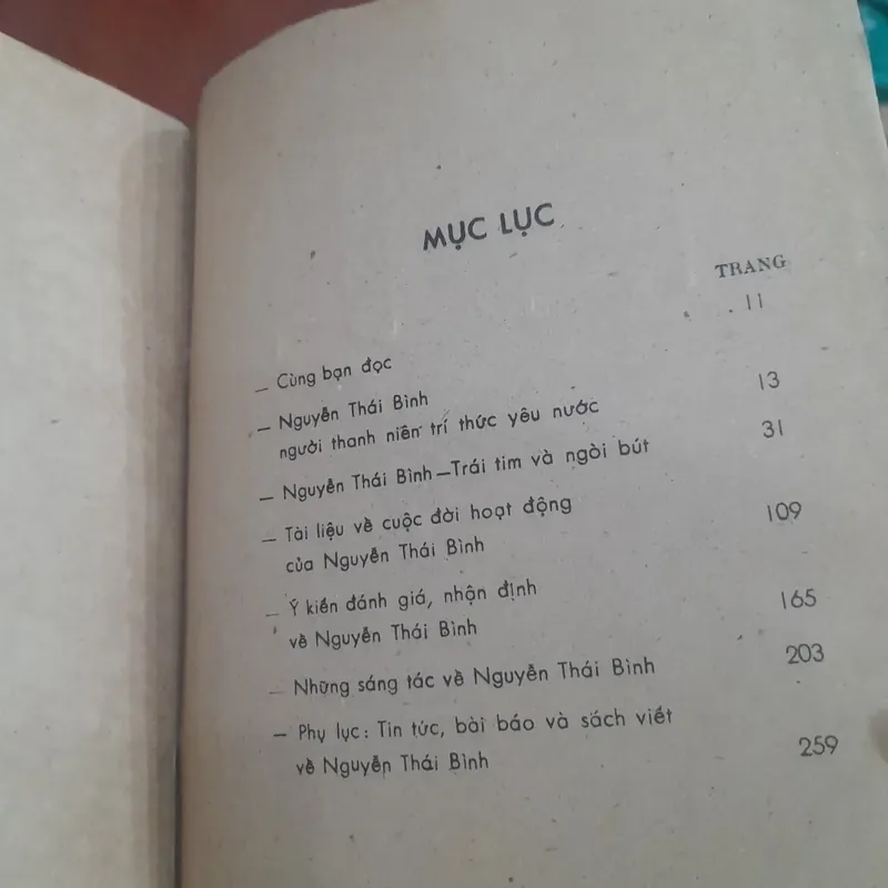 Huỳnh Ngọc Trảng, Cao Tự Thanh - SƯU TẬP VỀ NGUYỄN THÁI BÌNH 734950