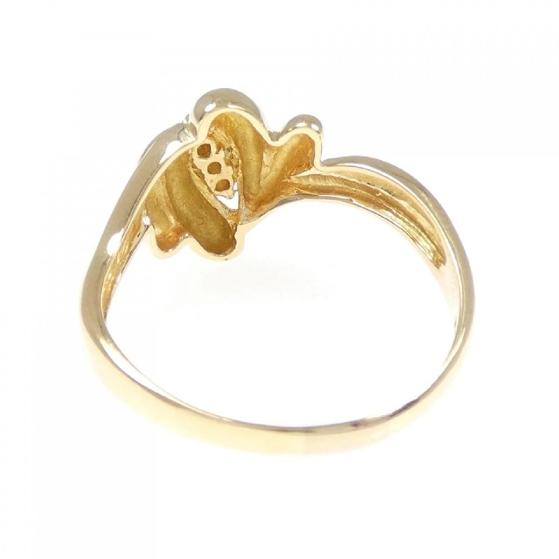 Nhẫn kim cương K18YG 673057