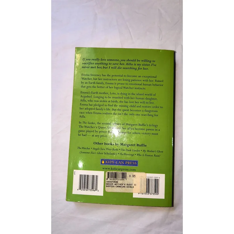 The Watcher's Quest #2 - The Seeker by
Margaret Buffie 732830