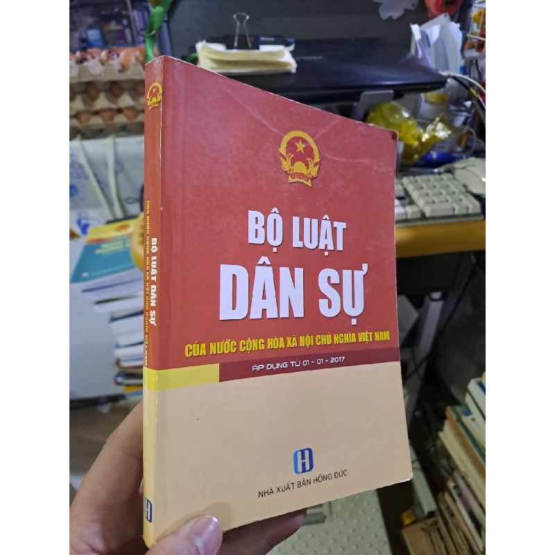 Bộ luật dân sự của nước cộng hòa xã hội chủ nghĩa Việt Nam 2016 mới 80% ố GIÁO TRÌNH, CHUYÊN MÔN HCM1709 919890