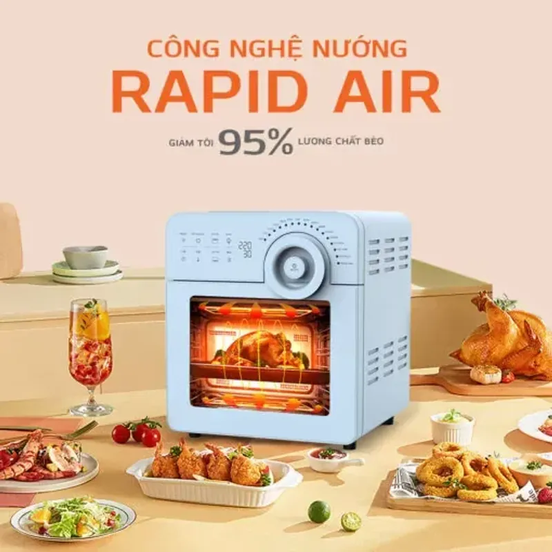 Nồi chiên không dầu UNIE SKY BLUE 574475