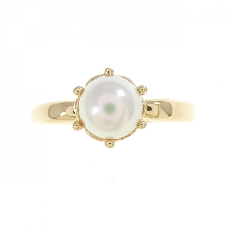 Nhẫn ngọc trai Akoya K18YG 5.8mm - Hàng hiệu Chính hãng 852487