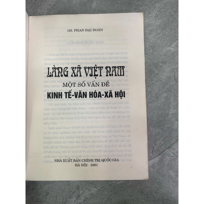 Làng xã Việt Nam một số vấn đề kinh tế văn hóa xã hội  304816