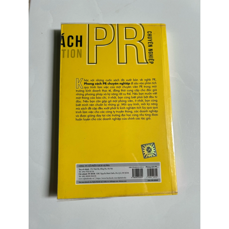 Phong cách PR chuyên nghiệp 452379