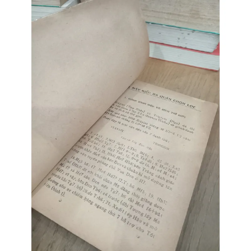 Những ván cờ hay (cờ quốc tế) - Nguyễn Văn Giảng, Lê Uy Vệ, Đặng Tất Thắng 721095