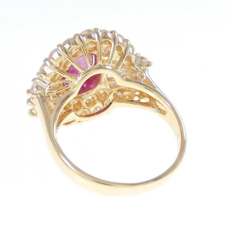 Nhẫn Ruby K18YG 1.59CT - Hàng hiệu Chính hãng 850269