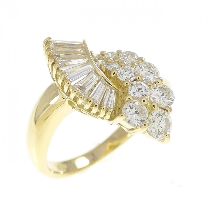 Nhẫn kim cương K18YG 0.85CT - Hàng hiệu Authentic 853272