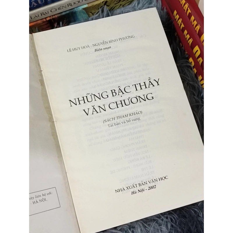 Những bậc thầy văn chương 502134