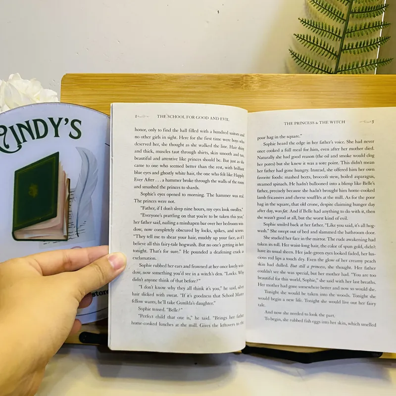 [Sách tiếng Anh 2hand] Like new 90% - 📖 The School for Good and Evil – Soman Chainani 590265