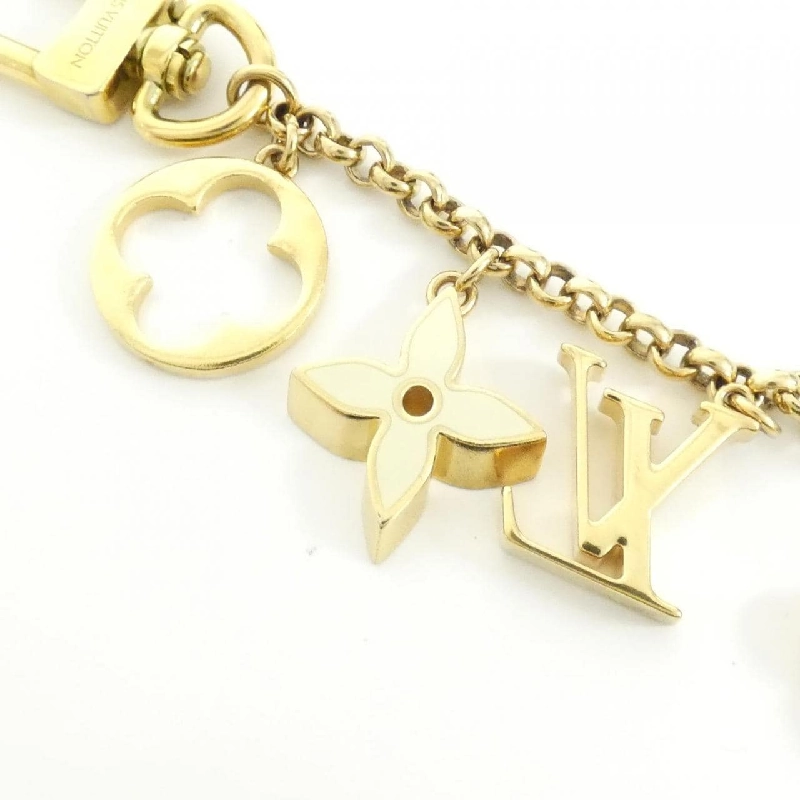 Móc chìa khóa Louis Vuitton Charm Chain Fleur De Monogram M65111 623821