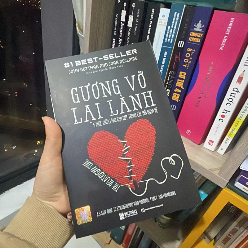 Sách Gương Vỡ Lại Lành - 5 bước chữa lành rạn nứt trong các mối quan hệ 390968