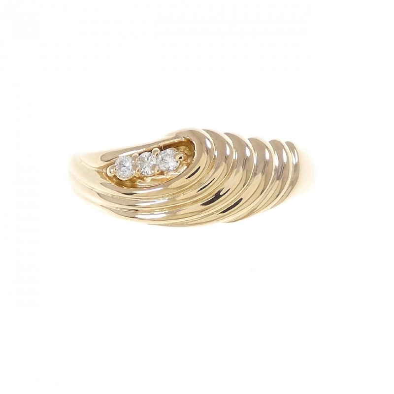 Nhẫn kim cương K18YG 0.04CT - Hàng hiệu Authentic 854790