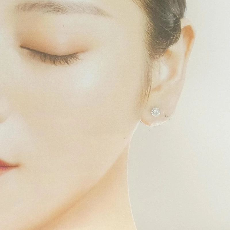 K18WG Bông tai kim cương 0.28CT - Hàng hiệu Chính hãng 865640