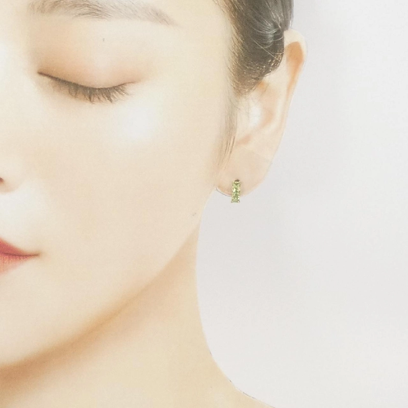 K10YG Peridot Bông tai - Hàng hiệu Chính hãng 866372