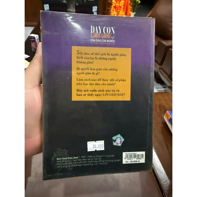 DẠY CON LÀM GIÀU – TẬP 1: CHA GIÀU CHA NGHÈO- K5 1033811
