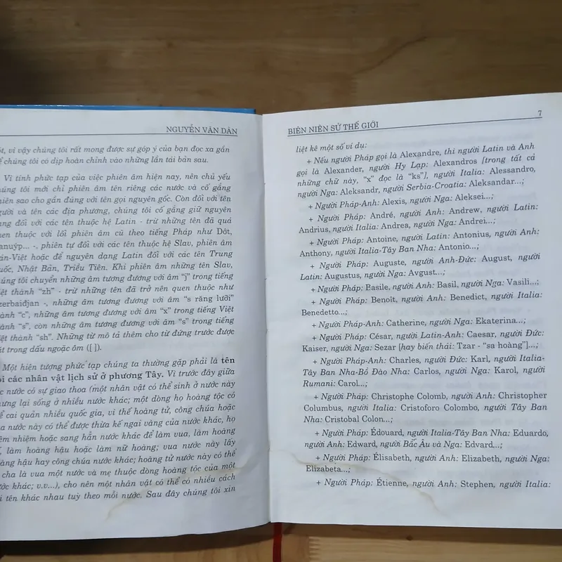 Biên Niên Sử Thế Giới (Từ Tiền Sử Đến Hiện Đại) - Nguyễn Văn Dân biên soạn 704383