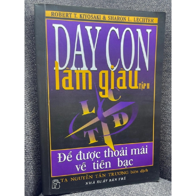 Dạy con làm giàu tập 2 Để đạt được thoải mái về tiền bạc 2002 mới 70% ố vàng HPB1305 181311