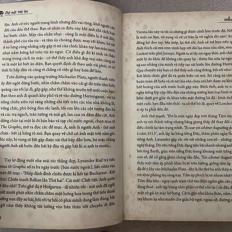 Chờ Mặt Trời Lên – William Boyd  715160