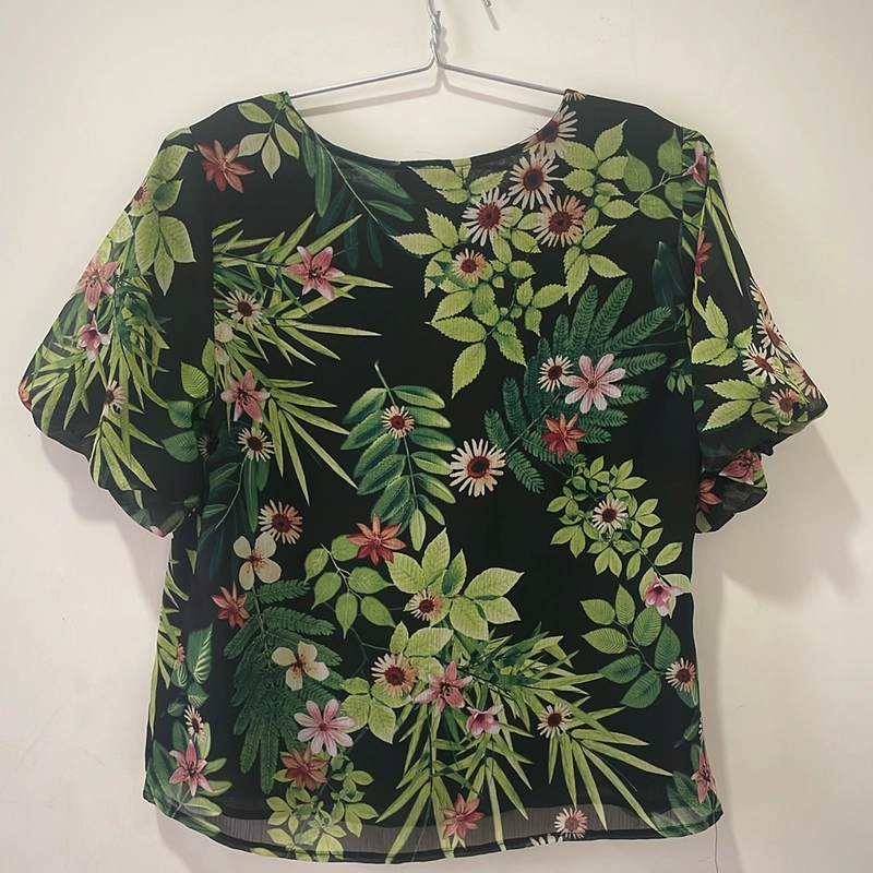 Áo sơmi công sở Đan Châu XL hoa văn 80% 536291