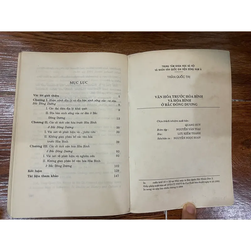 Các văn hóa trước hòa bình và hòa bình ở Bắc Đông Dương (k3) 558827