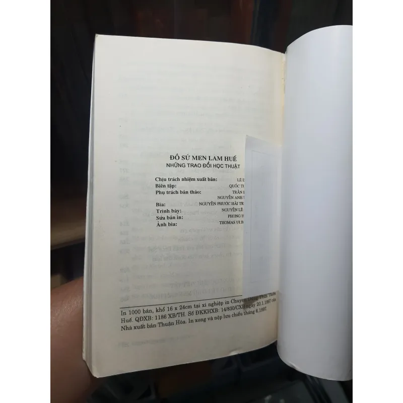 Đồ sứ men lam huế những trao đổi học thuật 784155