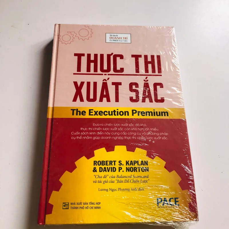 THỰC THI XUẤT SẮC (Robert S. Kaplan & David P. Norton) bìa cứng, nguyên siêu, mới 100% 564031
