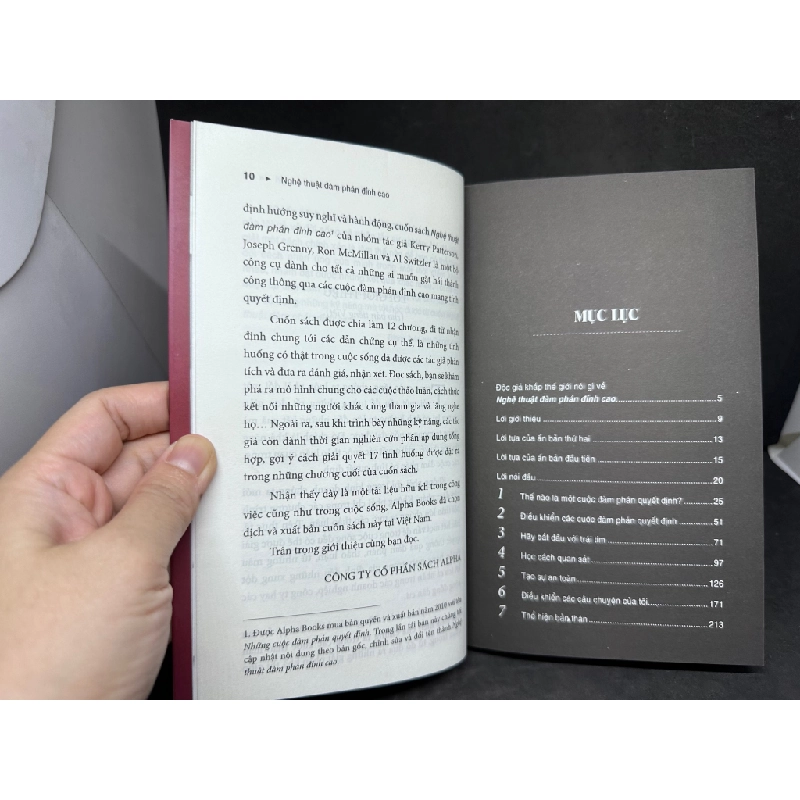 Nghệ Thuật Đàm Phán Đỉnh Cao, Kerry Patterson, 2018, Mới 80% (Ố Nhẹ) SBM270325 417270