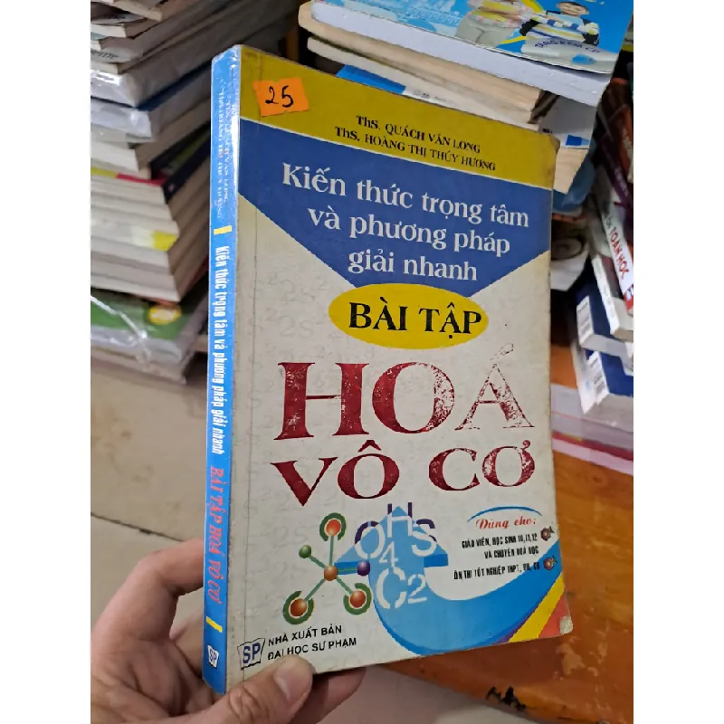 Kiến thức trọng tâm và phương pháp giải nhanh bài tập hóa vô cơ Quách Văn Long mới 80% ố vàng 2012 HCM0808 GIÁO KHOA Blogmeo21025 581777