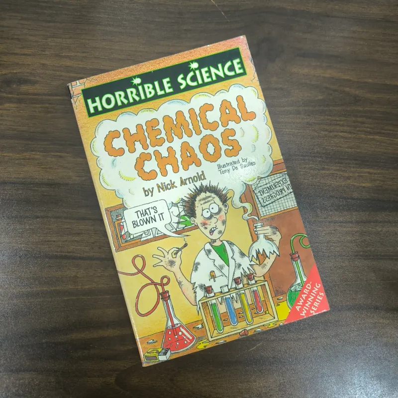 Horrible Science: Chemical Chaos - Nick Arnold (Có chữ kí tác giả) 1035450