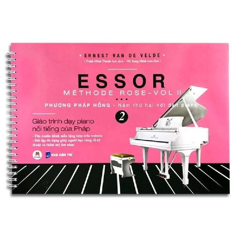 Phương Pháp Hồng - Năm Thứ Hai Với Đàn Piano - Tập 2 - Ernest Van De Velde ASB.PO Oreka Blogmeo 230225 389810