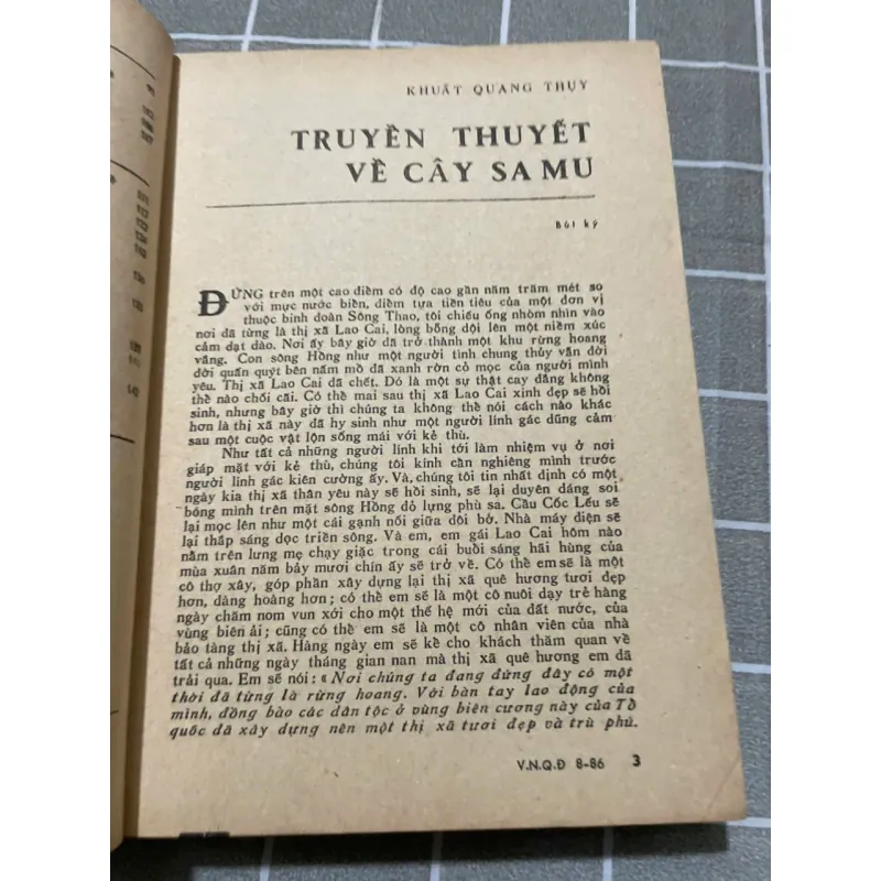 TẠP CHÍ VĂN NGHỆ QUÂN ĐỘI  3.1986 556940