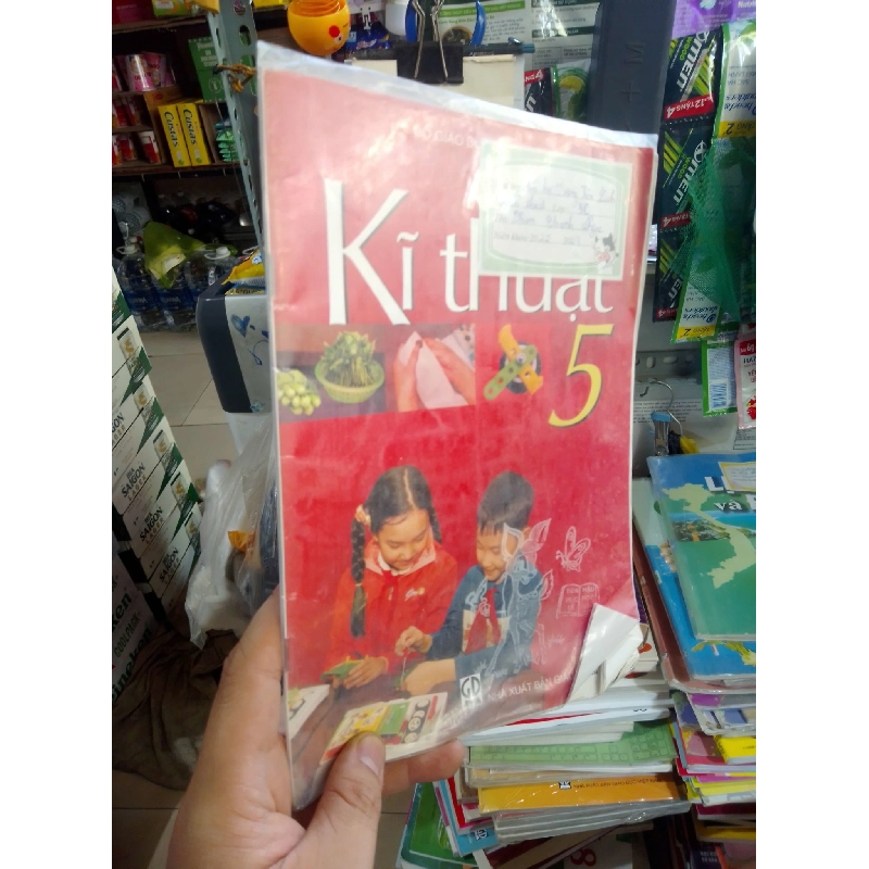 (TẶNG BOOKMARK) Kĩ thuật 5 mới 80% Giáo khoa RBK2702 946228