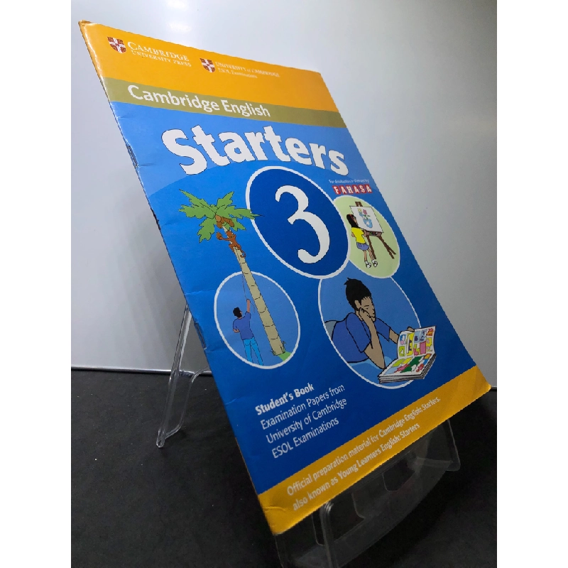 Cambridge English Starters 3 Student's Book mới 85% bẩn nhẹ HPB3107 HỌC NGOẠI NGỮ 450776
