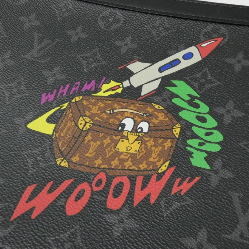 Túi xách Louis Vuitton Monogram Eclipse (Holiday) Pochette Voyage MM M80914 - Hàng hiệu Chính hãng 803922