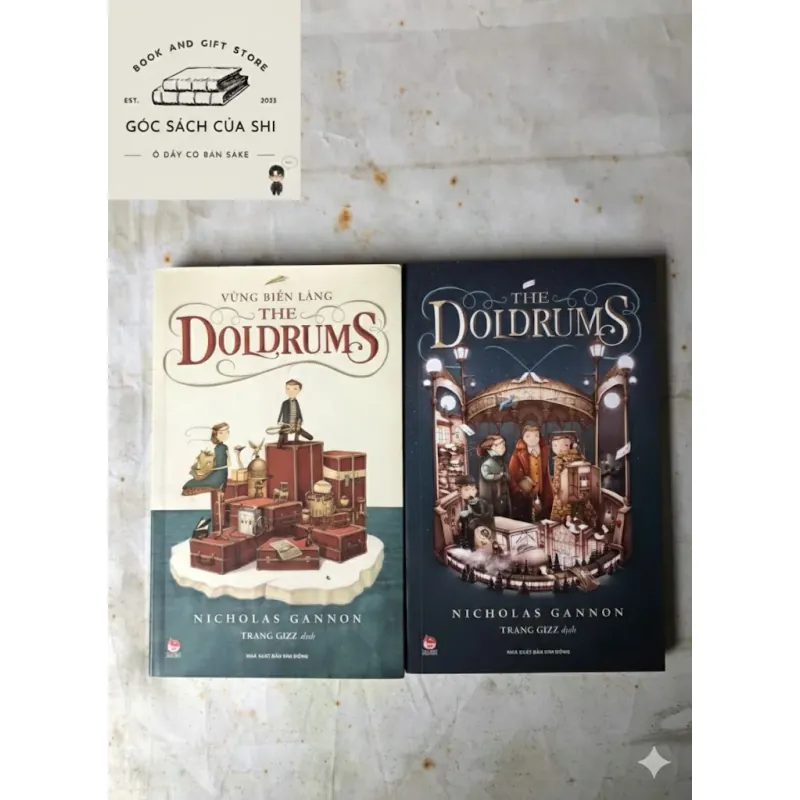 Combo 2 tập The Doldrums - Vùng Biển Lặng - Nicholas Gannon 736293