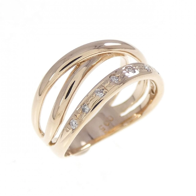 Nhẫn hồng ngọc K18PG với kim cương 0.05CT - Hàng hiệu chính hãng 853057