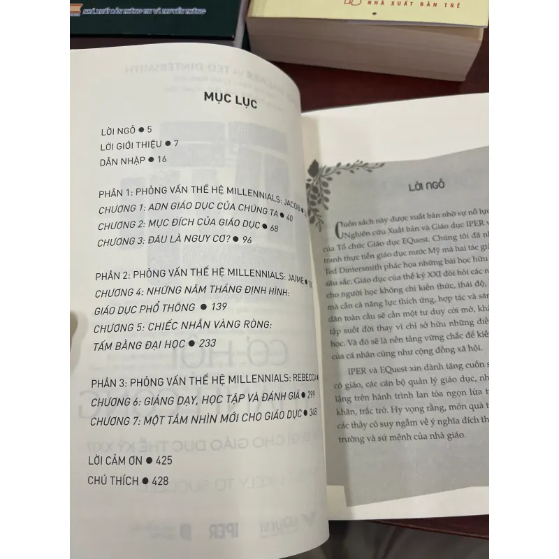 CƠ HỘI ĐỂ THÀNH CÔNG-CHUẨN BỊ GÌ CHO GIÁO DỤC THẾ KỶ XXI? - TONY WAGNER, TED DINTERSMITH 995317