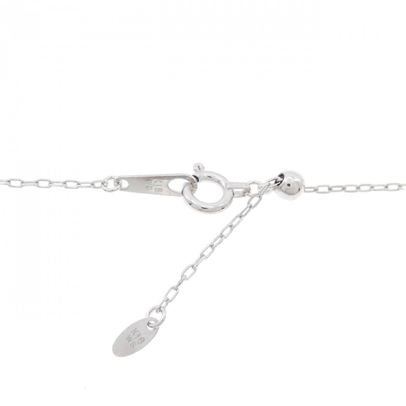 K18WG Hoa Nhẫn Kim Cương Dây Chuyền 0.20CT - Hàng hiệu Chính hãng 861360