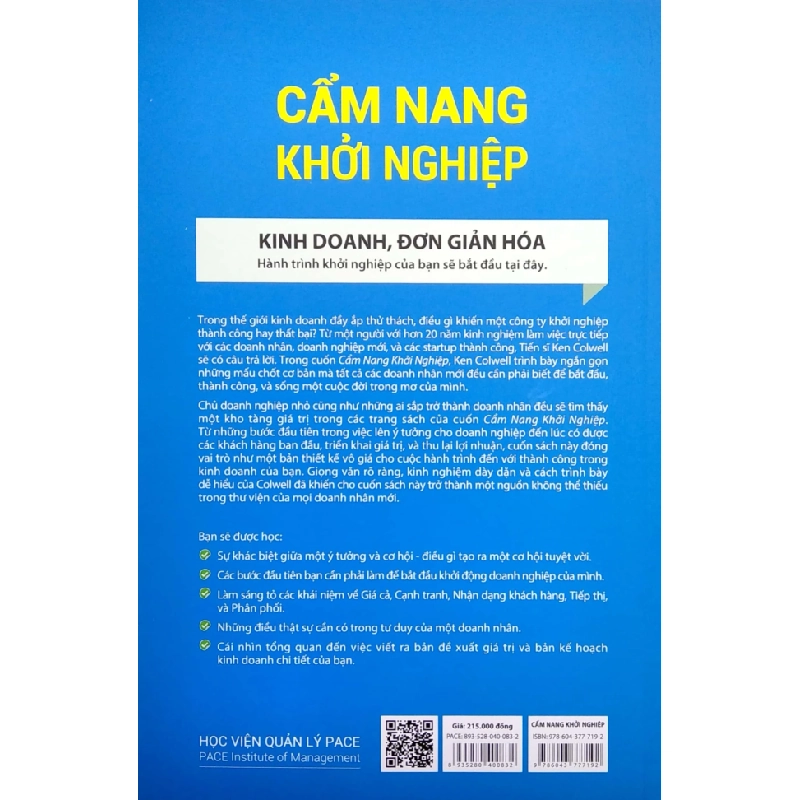 Cẩm Nang Khởi Nghiệp - Ken Colwell 202602