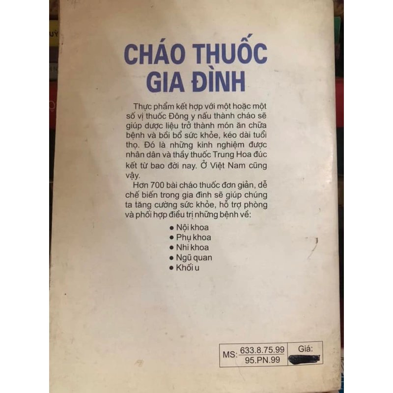 Sách Cháo thuốc gia đình - Sách thuốc đông y 306653